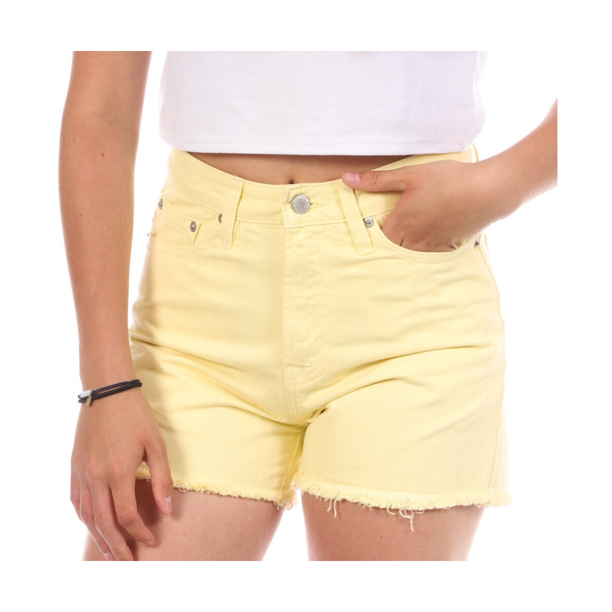 Kleidung Damen Shorts / Bermudas Teddy Smith 30413721D Gelb