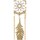 Uhren & Schmuck Damen Ohrringe Luna Collection 71016 Gold