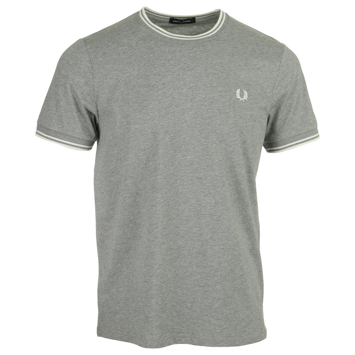 Kleidung Herren T-Shirts Fred Perry Twin Tipped Schwarz