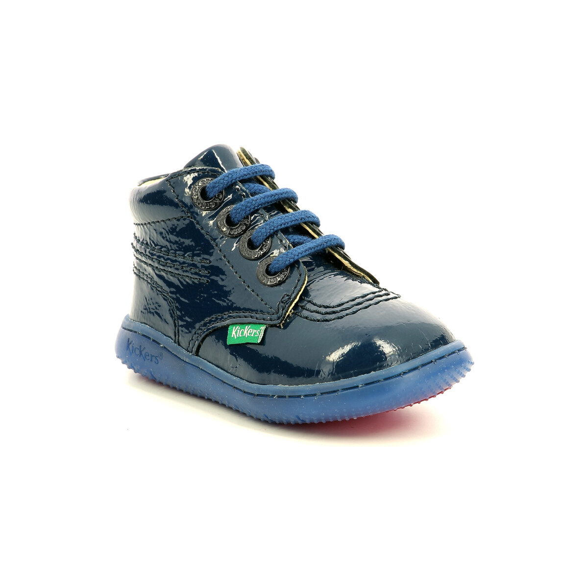 Schuhe Mädchen Boots Kickers Kickbillista Blau