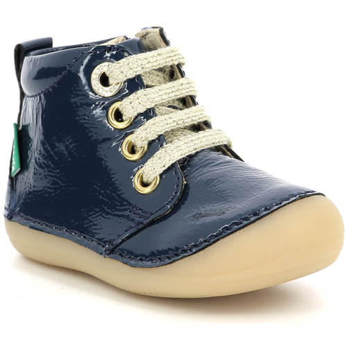 Schuhe Mädchen Boots Kickers Sonizip Blau