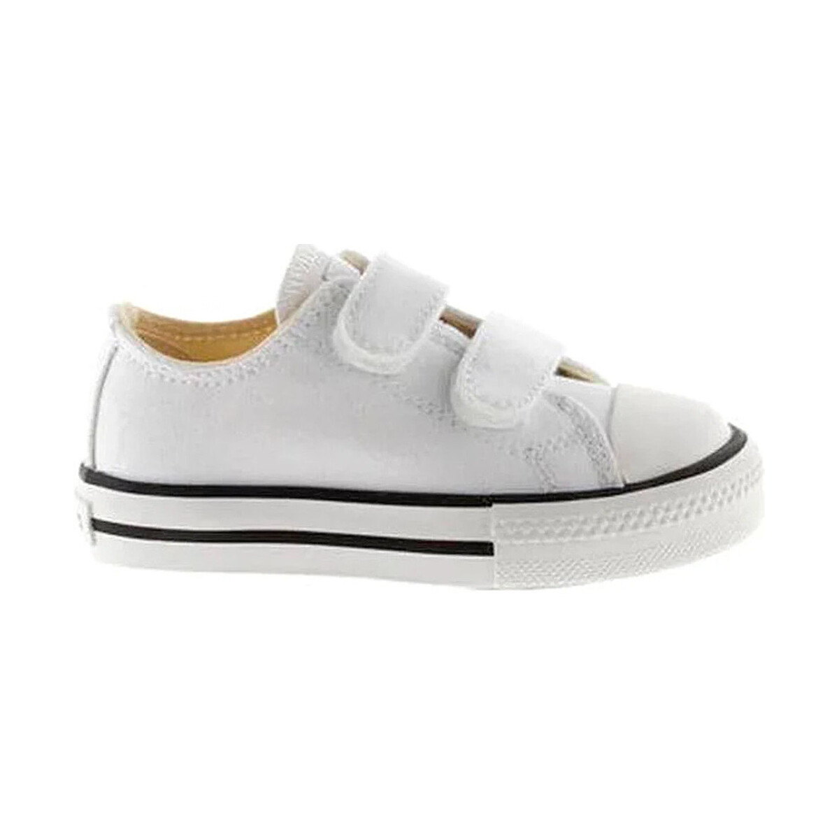 Schuhe Kinder Sneaker Low Victoria SPORT  106555 CANVAS TRIBU Weiss