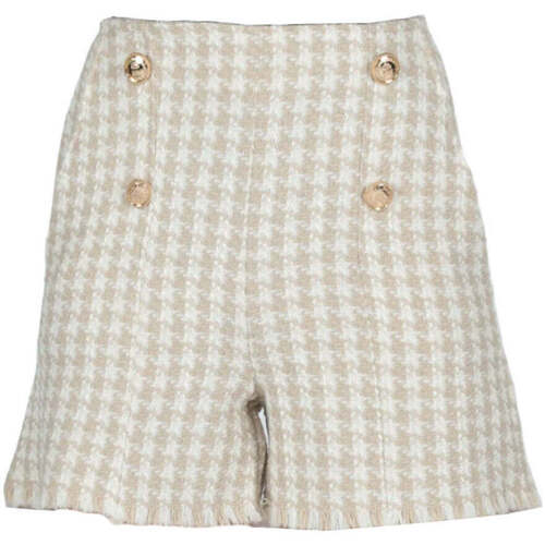 Kleidung Damen Shorts / Bermudas Le VoliÈre  Beige