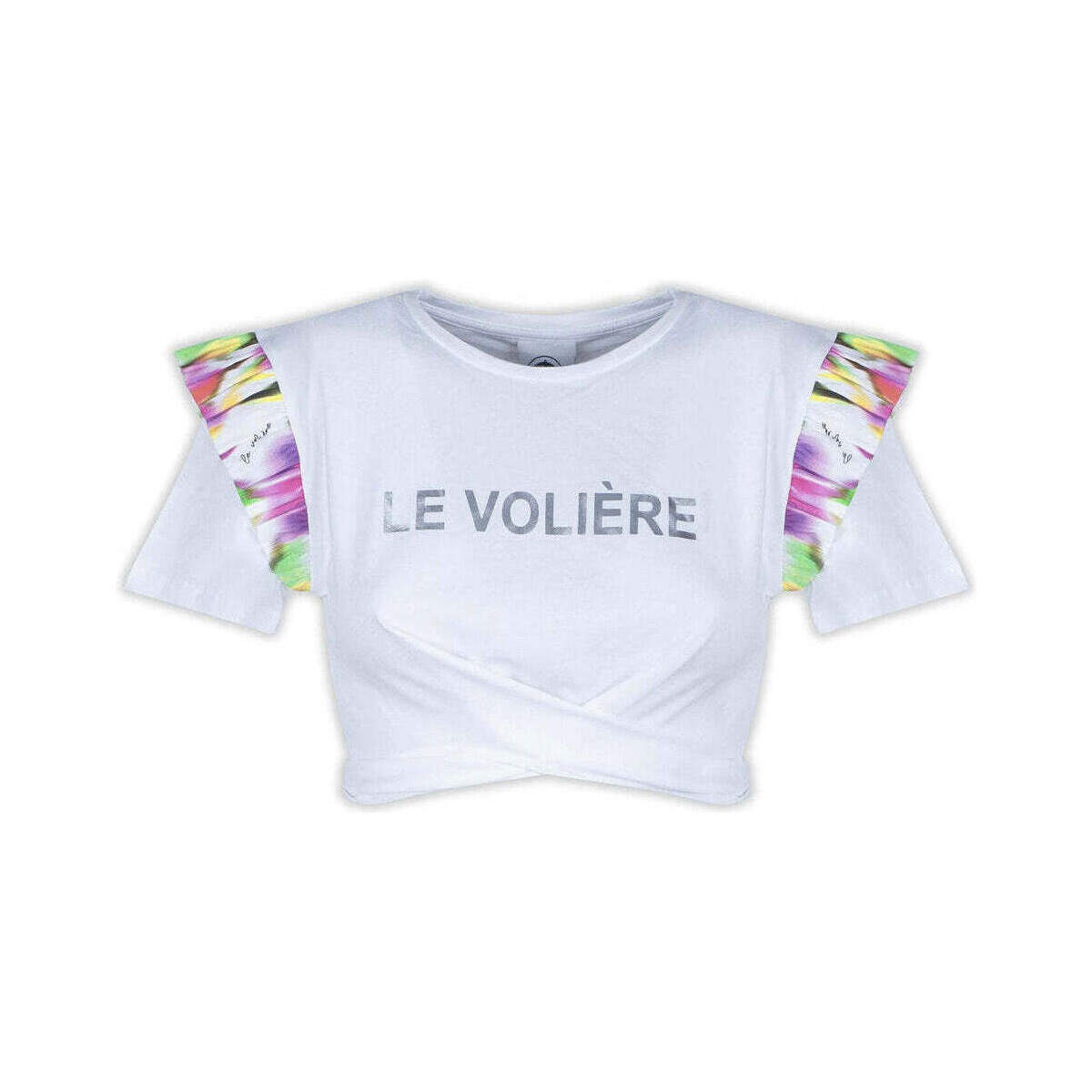 Kleidung Damen T-Shirts & Poloshirts Le VoliÈre  Weiss