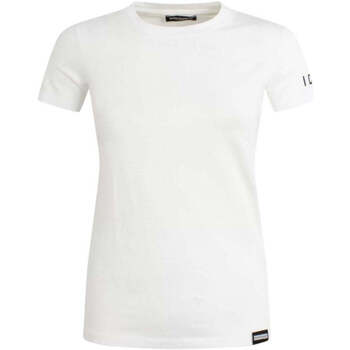Kleidung Damen T-Shirts & Poloshirts Dsquared  Weiss