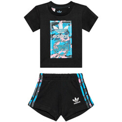 Kleidung Jungen Jogginganzüge adidas Originals HK0322 Schwarz