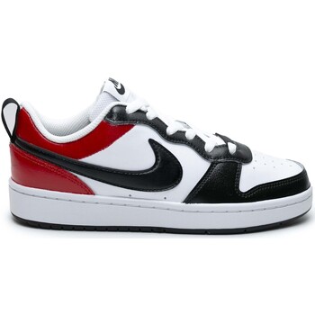 Schuhe Damen Sneaker Nike Black & Red Weiss