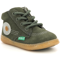 Schuhe Kinder Boots Kickers Kickbubbly Grün