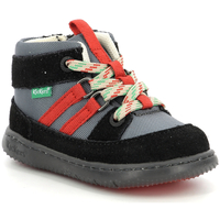 Schuhe Kinder Boots Kickers Kickbubblo Schwarz