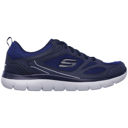Schuhe Herren Sneaker Skechers 52812 Blau