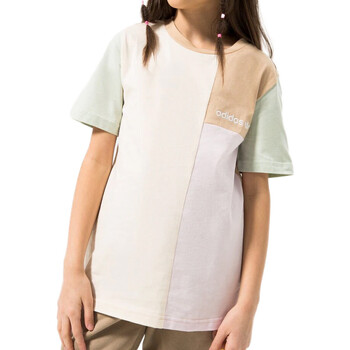 Kleidung Mädchen T-Shirts & Poloshirts adidas Originals HK9815 Beige