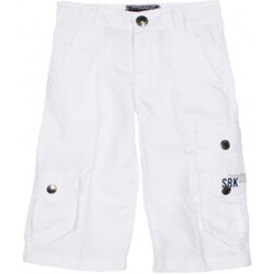 Kleidung Jungen Shorts / Bermudas Srk Bermuda garçon ECOFIB Weiss