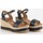 Schuhe Damen Sandalen / Sandaletten Keslem 31499 NEGRO