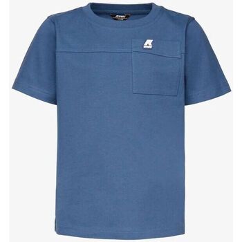 Kleidung Herren T-Shirts K-Way  Blau