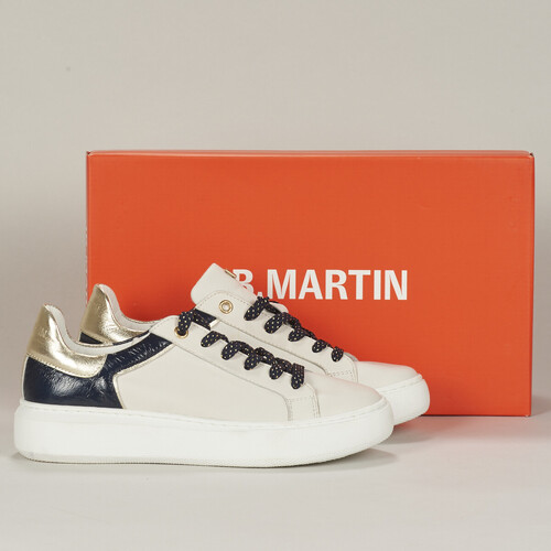 Schuhe Damen Sneaker Low JB Martin FLORA Nappa / Marine
