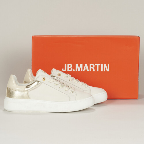 Schuhe Damen Sneaker Low JB Martin FLORA Nappa / Gold