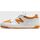 Schuhe Herren Sneaker New Balance BB480 LMO-WHITE/ORANGE Weiss