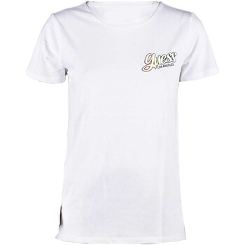 Kleidung Damen T-Shirts & Poloshirts Guess T-Shirt  Ss Rainbow Weiss