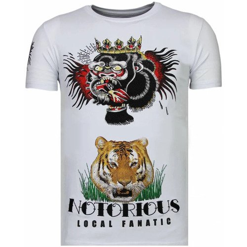 Kleidung Herren T-Shirts Local Fanatic Conor Tattoo – Weiss