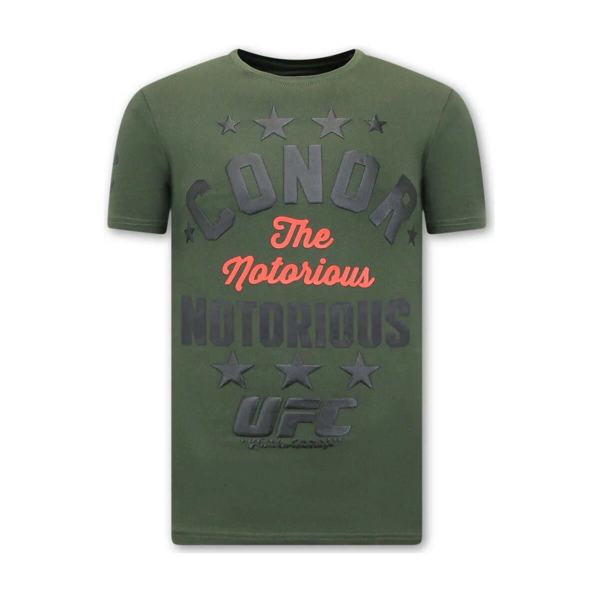 Kleidung Herren T-Shirts Local Fanatic The Notorious Conor Prin – UFC – Grün