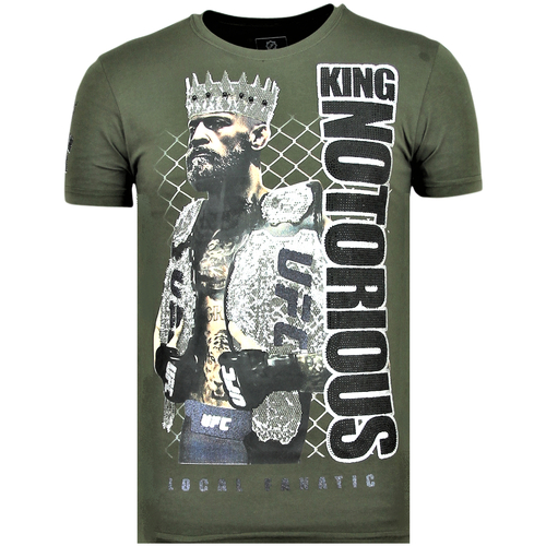Kleidung Herren T-Shirts Local Fanatic King Notorious Sommer G Grün