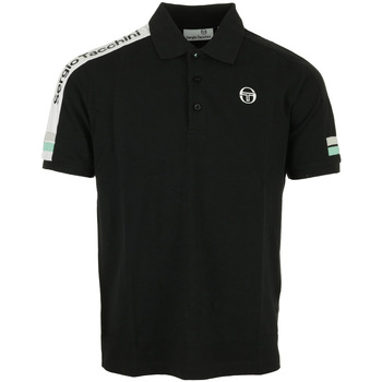 Kleidung Herren T-Shirts & Poloshirts Sergio Tacchini Jura Co Polo Schwarz