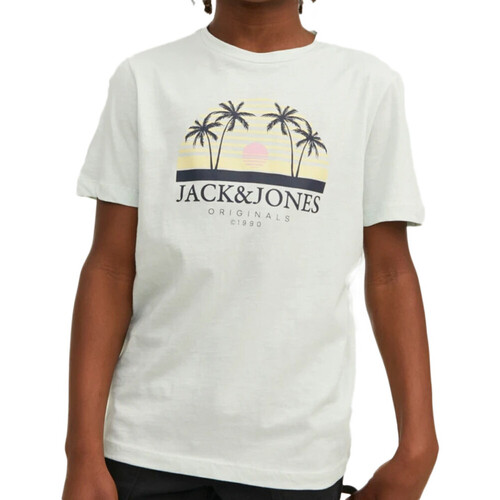 Kleidung Jungen T-Shirts & Poloshirts Jack & Jones 12235491 Grün