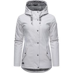 Kleidung Damen Jacken Ragwear Regenjacke Marge Grau