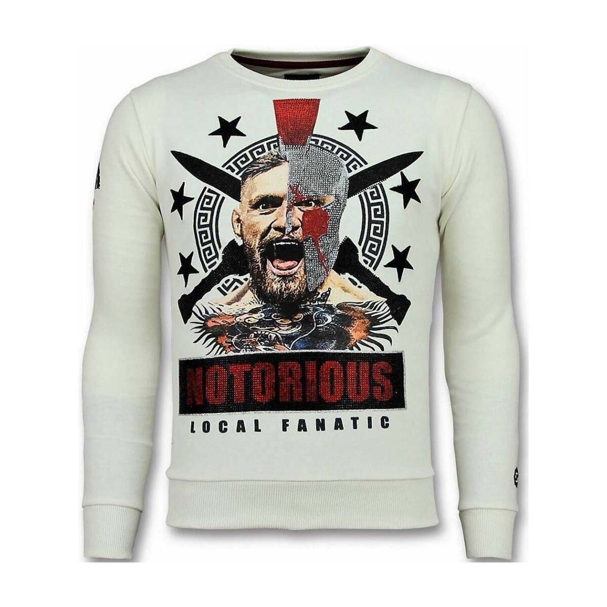 Kleidung Herren Sweatshirts Local Fanatic Conor Notorious – Weiss