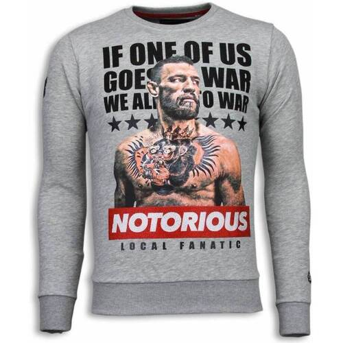 Kleidung Herren Sweatshirts Local Fanatic Conor Notorious – Grau