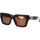 Uhren & Schmuck Sonnenbrillen Bottega Veneta BV1212S 002 Sonnenbrille Braun