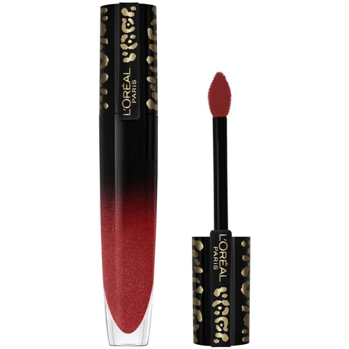 Beauty Damen Lippenstift L'oréal Signatur Lackierter Flüssiglippenstift Rot