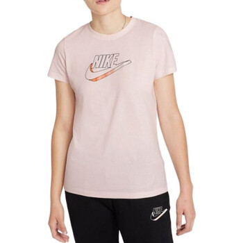 Kleidung Damen T-Shirts Nike DJ1820-640 Rosa
