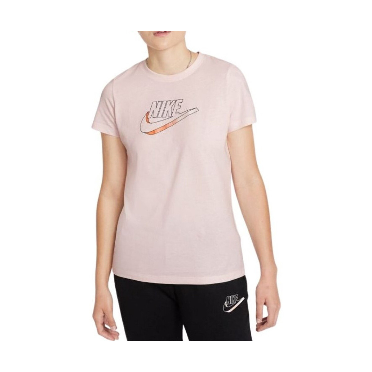 Kleidung Damen T-Shirts & Poloshirts Nike DJ1820-640 Rosa