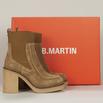 Schuhe Damen Low Boots JB Martin BRITANIE Braun