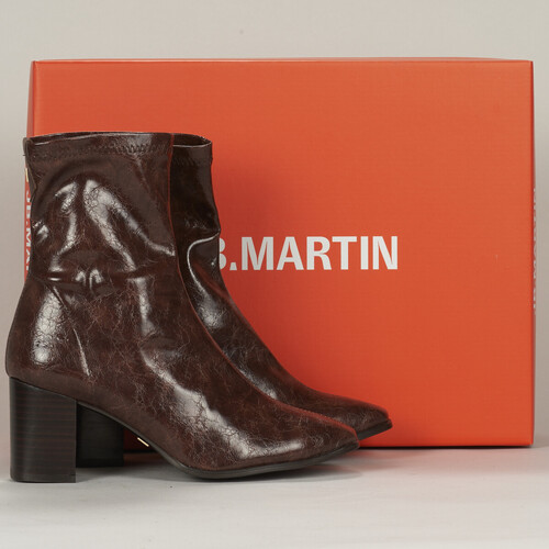 Schuhe Damen Low Boots JB Martin VISION Cognac