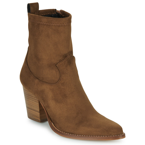 Schuhe Damen Low Boots JB Martin LAILA Tabac