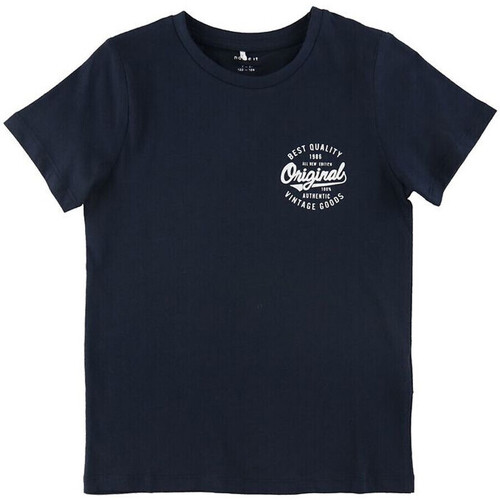 Kleidung Jungen T-Shirts & Poloshirts Name it 13216541 Blau
