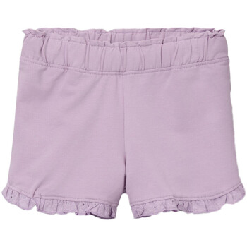 Kleidung Mädchen Shorts / Bermudas Name it 13217288 Violett