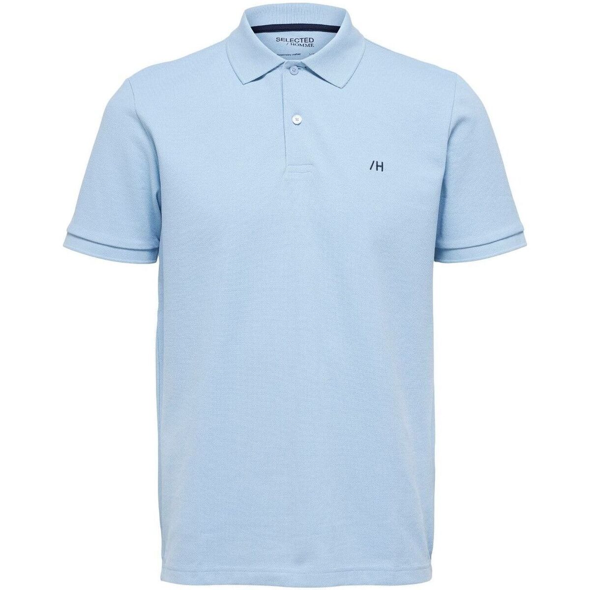 Kleidung Herren T-Shirts & Poloshirts Selected 16087839 DANTE-SKYWAY Blau