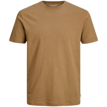 Kleidung Herren T-Shirts & Poloshirts Jack & Jones 12156101 BASIC TEE-OTTER Braun