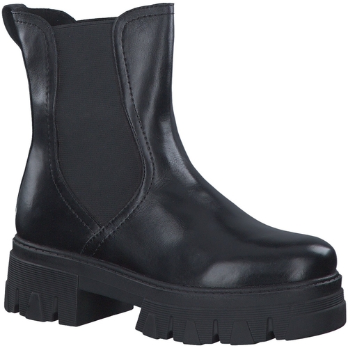 Schuhe Damen Stiefel Marco Tozzi Stiefeletten Women Boots 2-25403-41/001 Schwarz