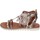 Schuhe Damen Sandalen / Sandaletten Femme Plus BC330 Braun