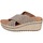 Schuhe Damen Sandalen / Sandaletten Femme Plus BC332 Braun