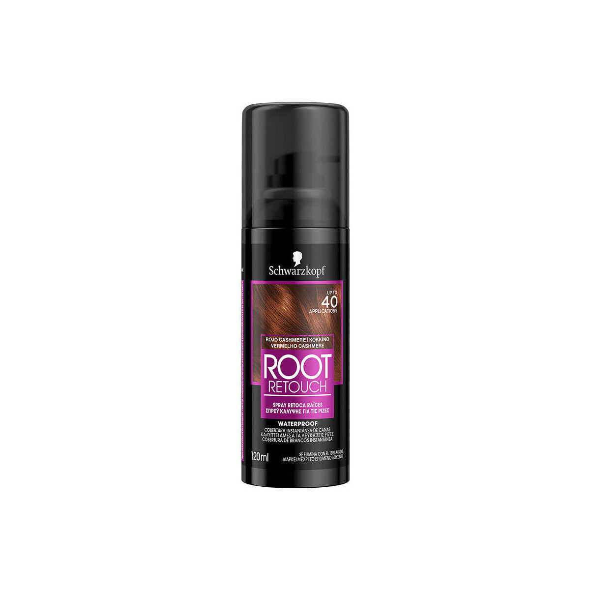 Beauty Damen Haarfärbung Schwarzkopf Root Retoucher Retoca Raices Spray rojo Cashmere 