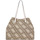 Taschen Damen Handtasche Guess vikky logo 4g Braun
