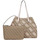Taschen Damen Handtasche Guess vikky logo 4g Braun