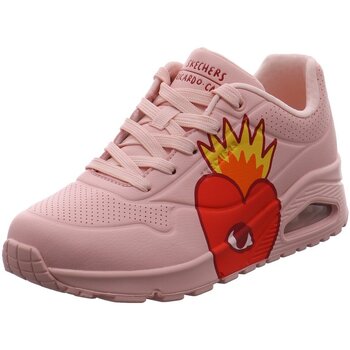 Schuhe Damen Sneaker Skechers UNO - FLAMING HEART 177956 PKMT Other