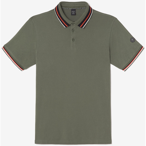Kleidung Herren T-Shirts & Poloshirts Le Temps des Cerises Poloshirt AREL Grün
