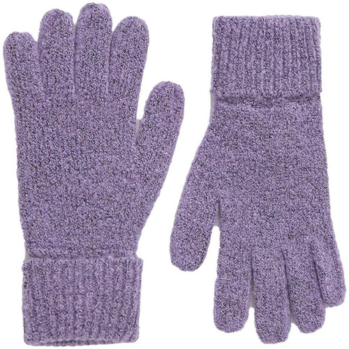 Accessoires Damen Handschuhe Pieces 17126872 Violett